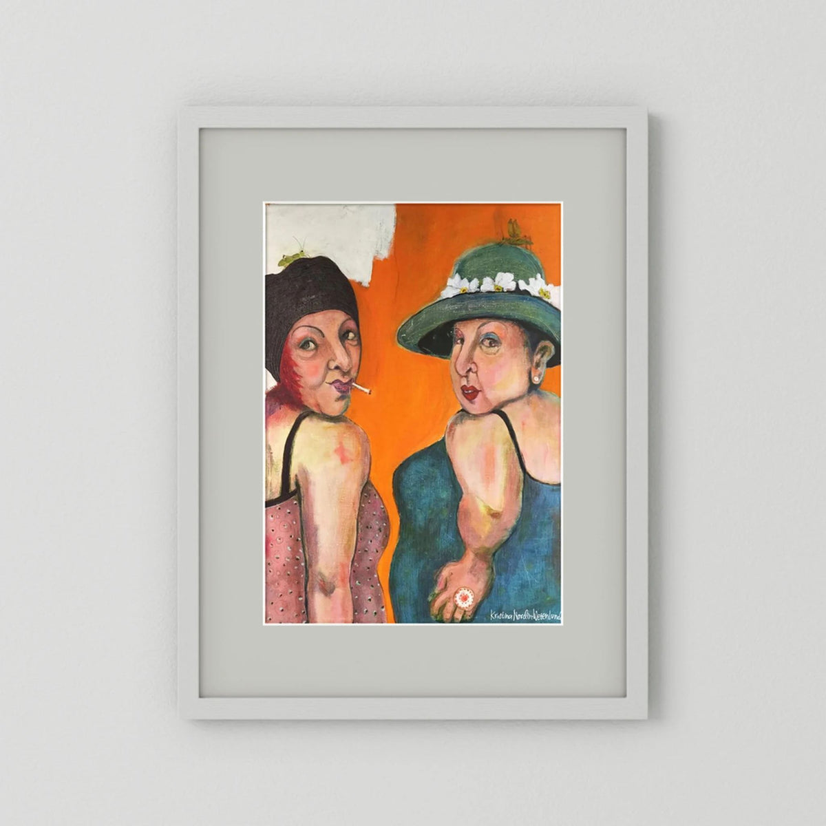 Fine Art Paper Print "Hi there"