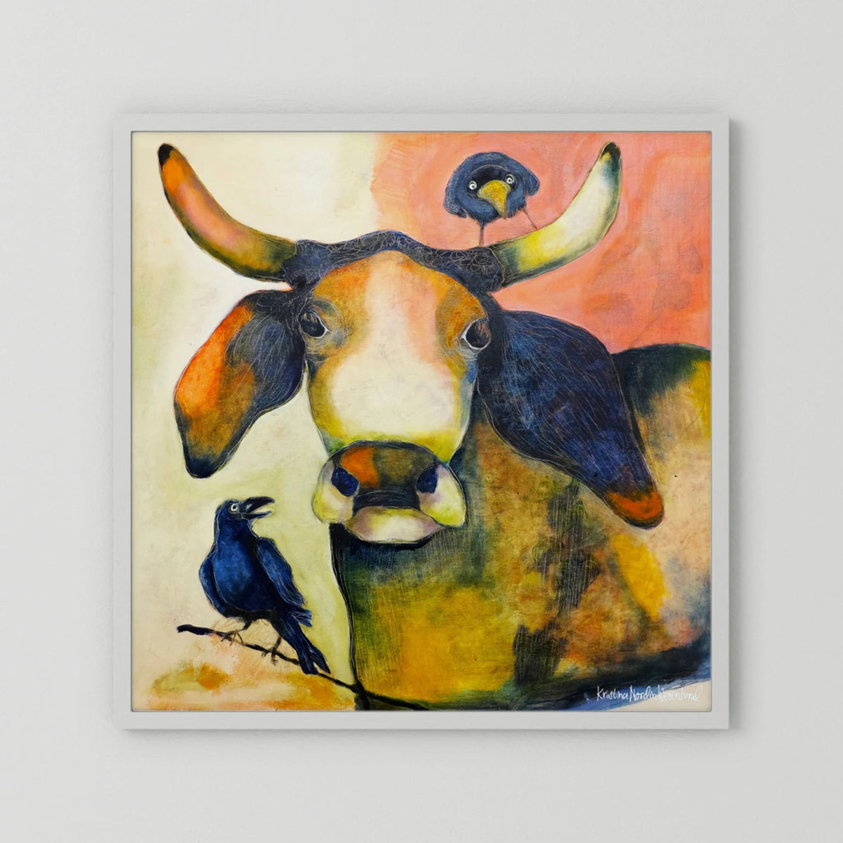 Fine Art Paper Print "Buddies"