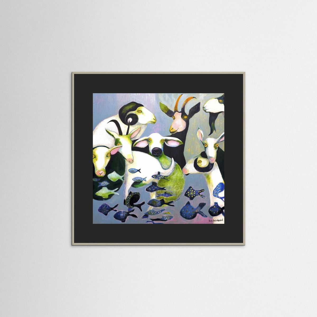 Fine Art Paper Print "Gone fishing"
