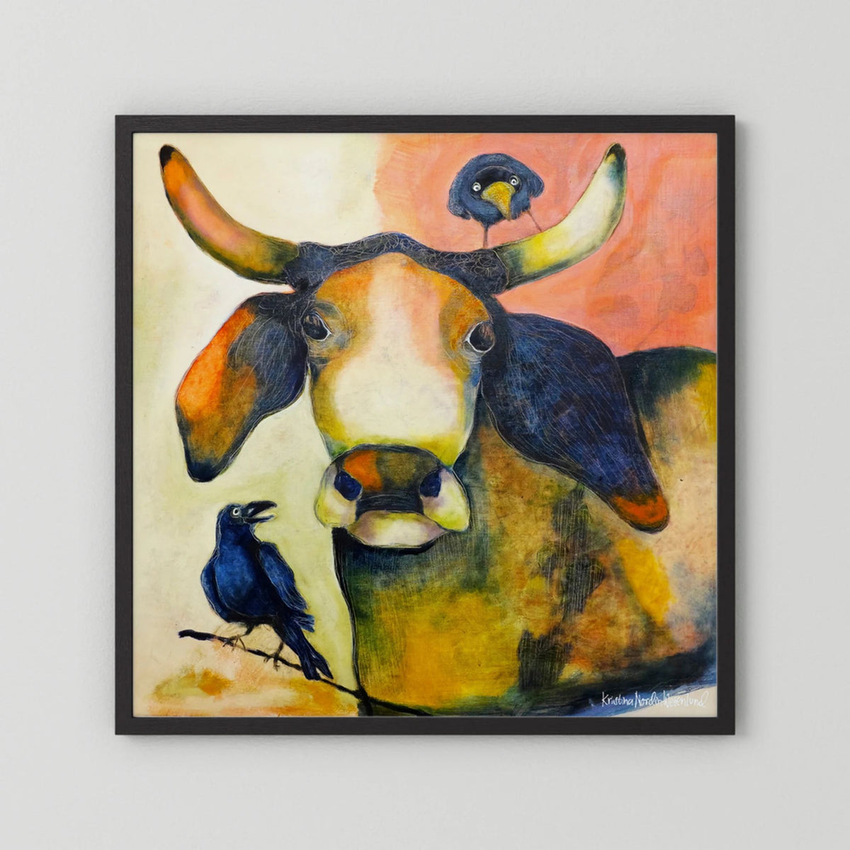 Fine Art Paper Print "Buddies"