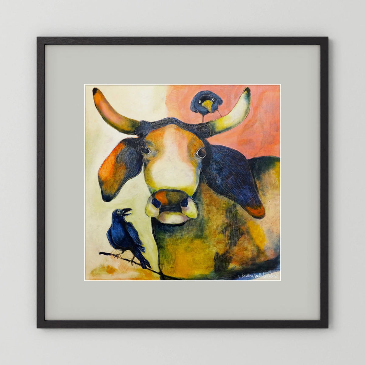 Fine Art Paper Print "Buddies"