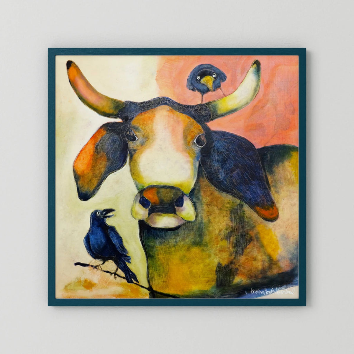Fine Art Paper Print "Buddies"