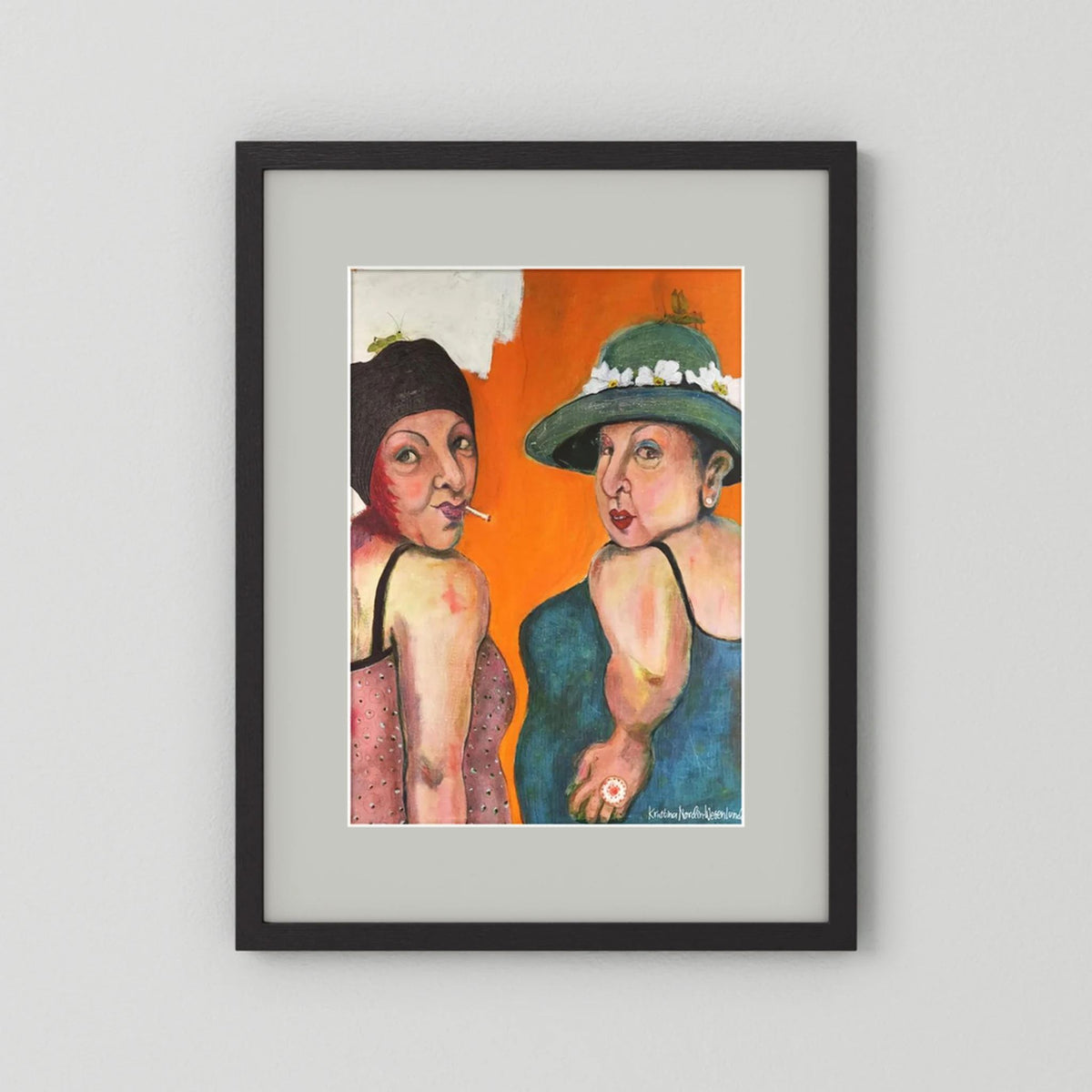 Fine Art Paper Print "Hi there"