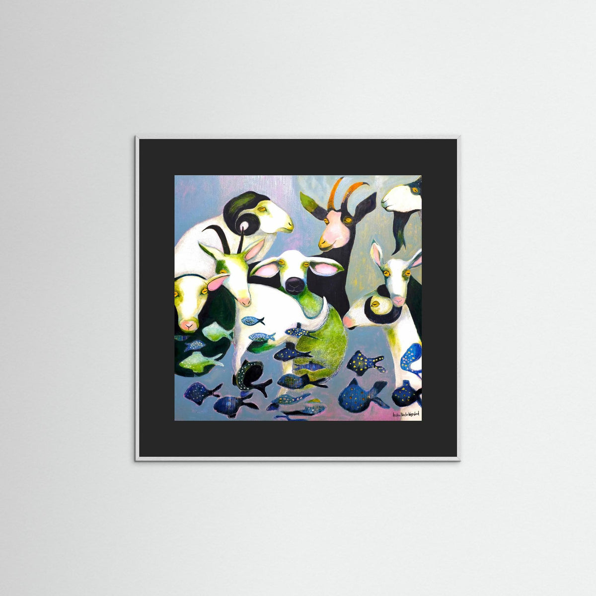 Fine Art Paper Print "Gone fishing"