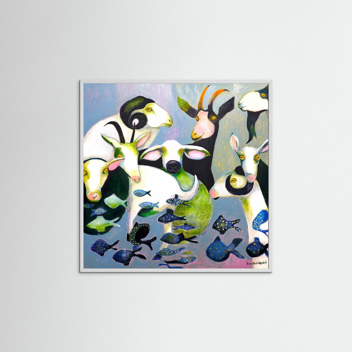 Fine Art Paper Print "Gone fishing"