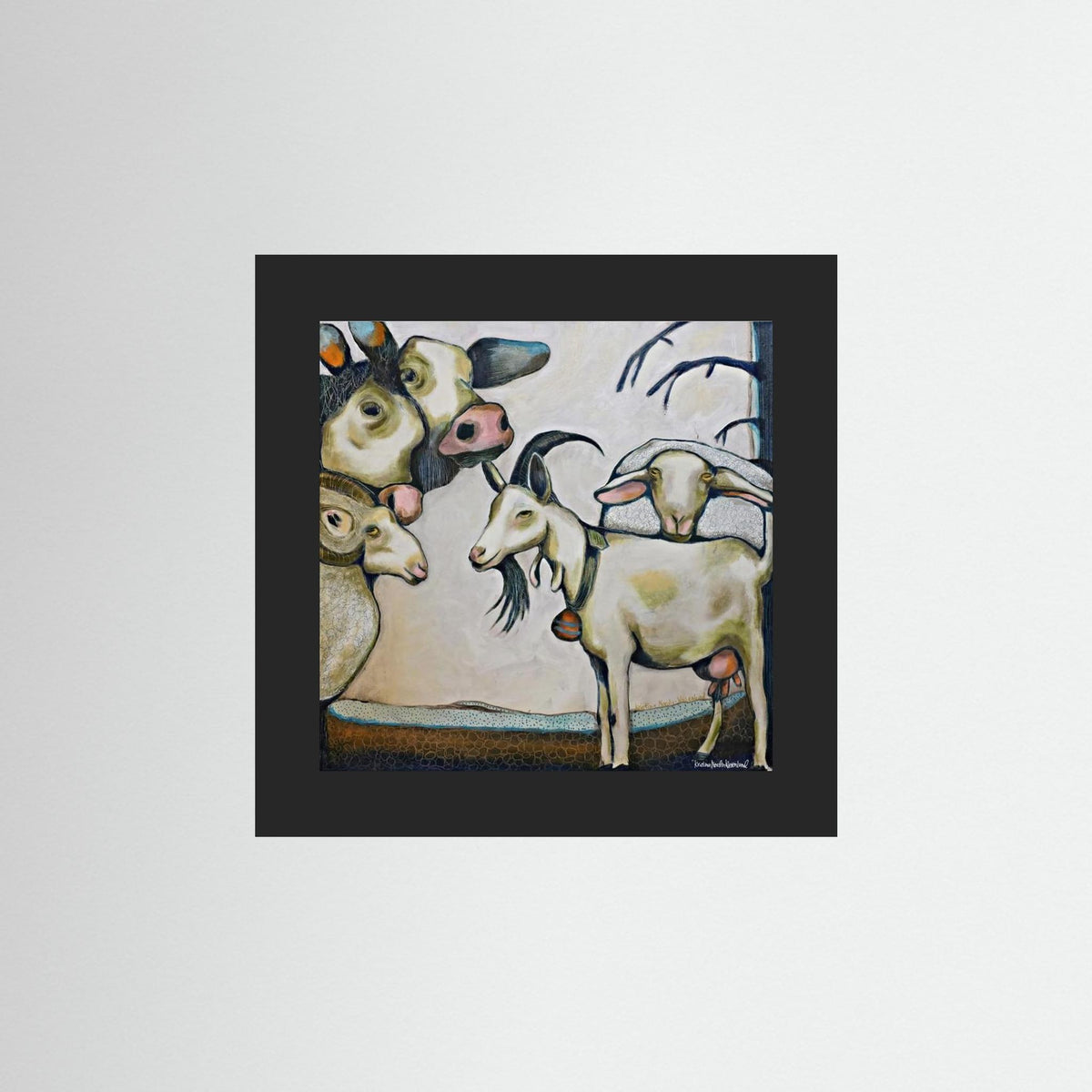 Fine Art Paper Print "Crowded"