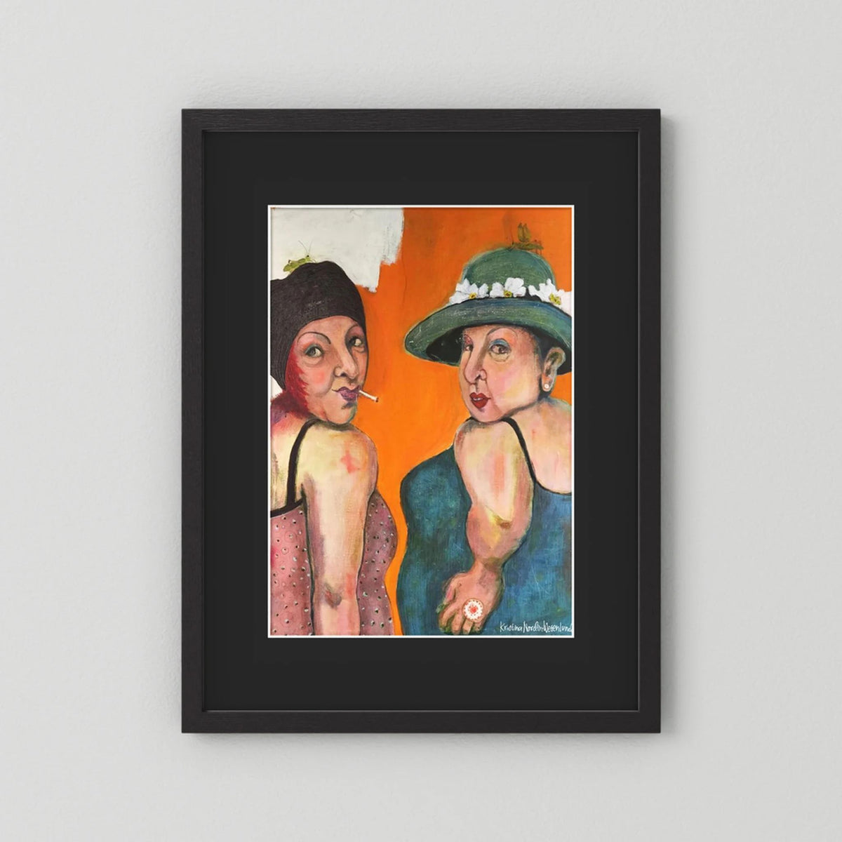 Fine Art Paper Print "Hi there"