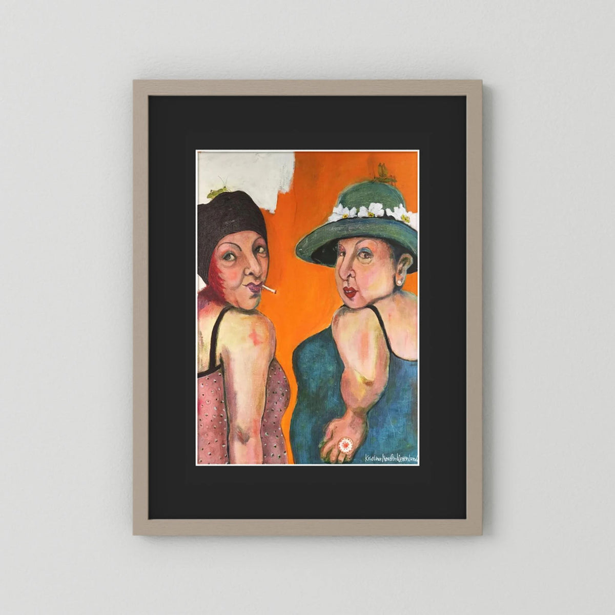 Fine Art Paper Print "Hi there"