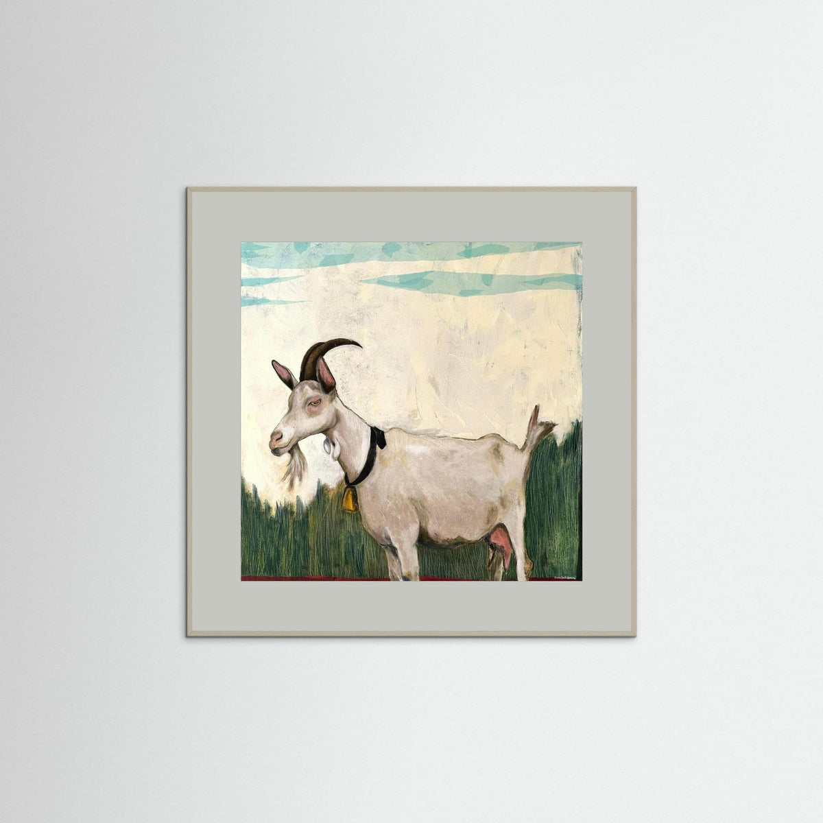 Fine Art Paper Print "Goat"