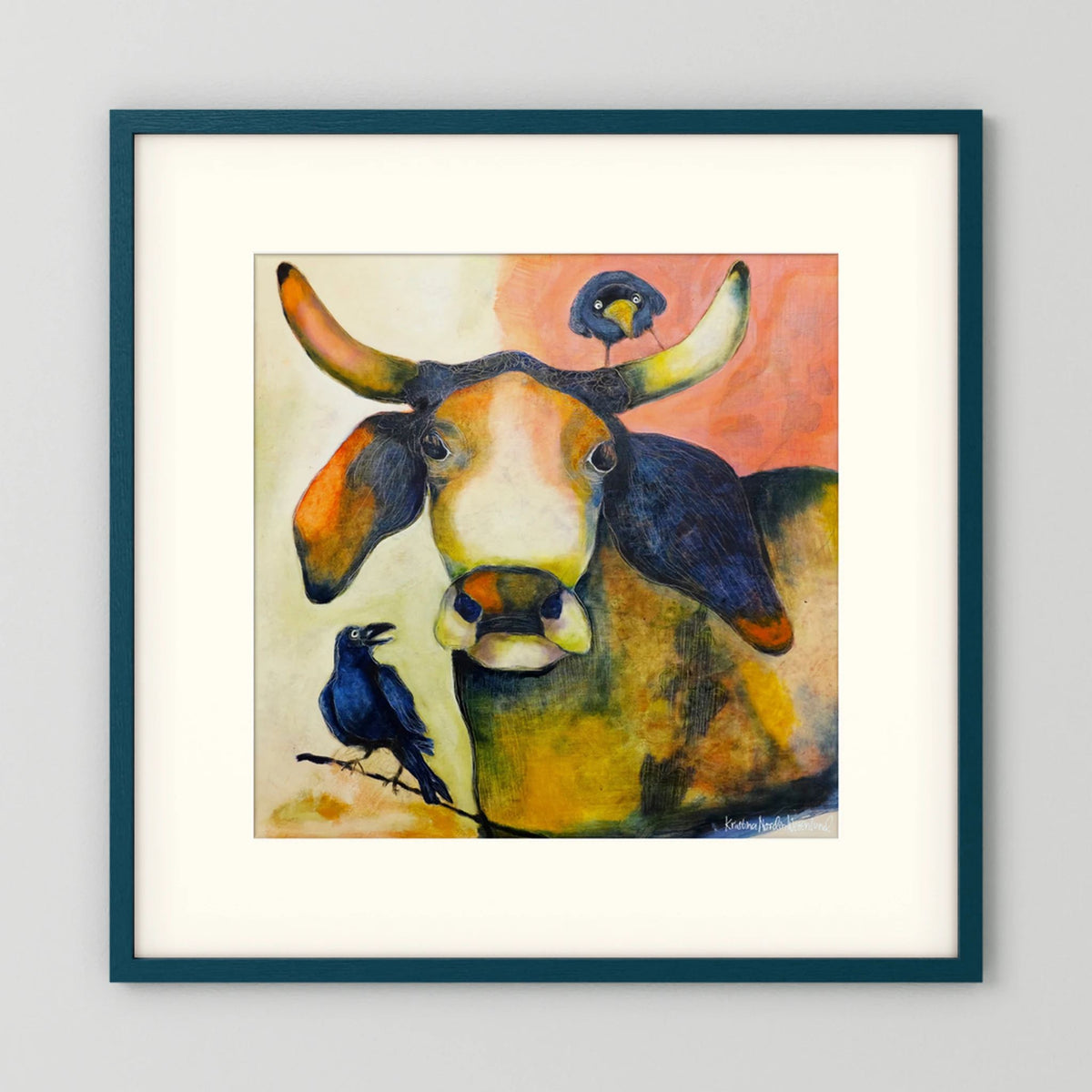 Fine Art Paper Print "Buddies"