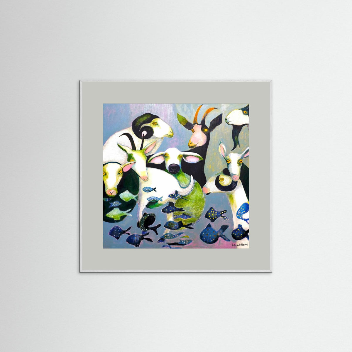 Fine Art Paper Print "Gone fishing"