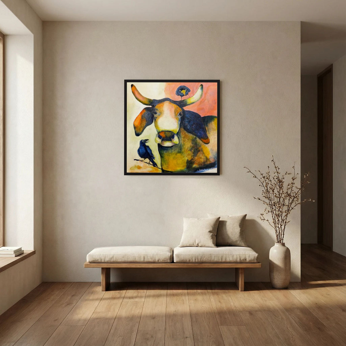 Fine Art Paper Print "Buddies"