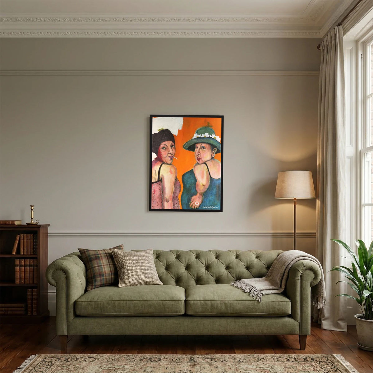 Fine Art Paper Print "Hi there"