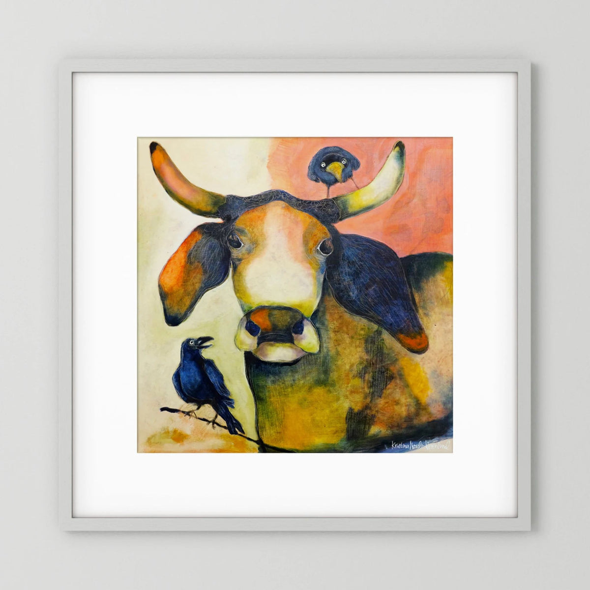 Fine Art Paper Print "Buddies"