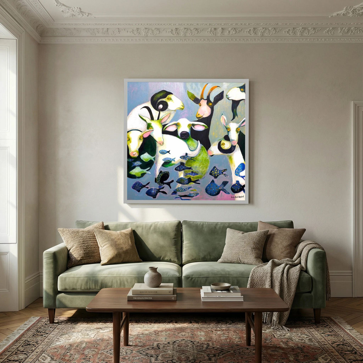 Fine Art Paper Print "Gone fishing"