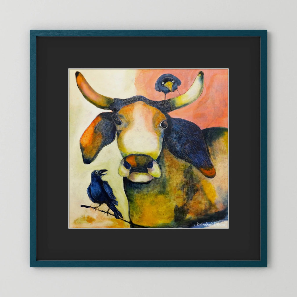 Fine Art Paper Print "Buddies"