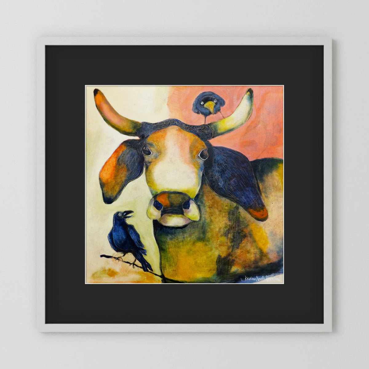 Fine Art Paper Print "Buddies"