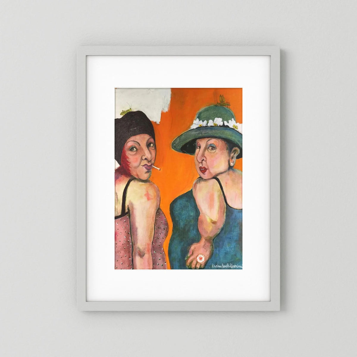 Fine Art Paper Print "Hi there"