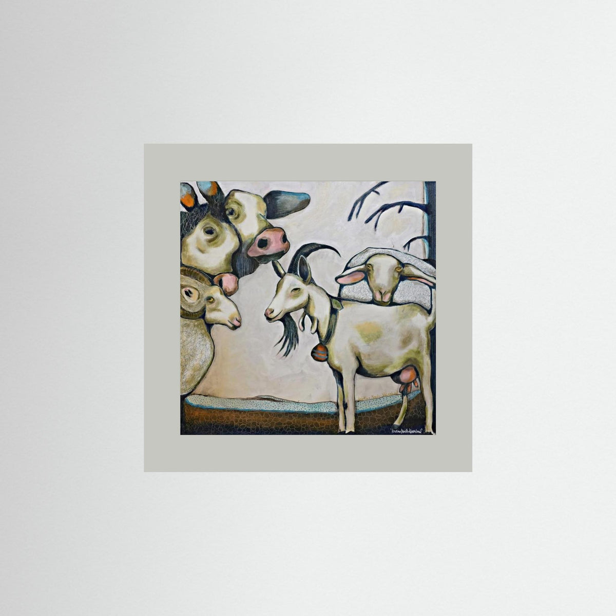Fine Art Paper Print "Crowded"