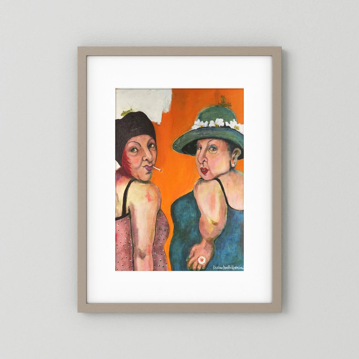 Fine Art Paper Print "Hi there"