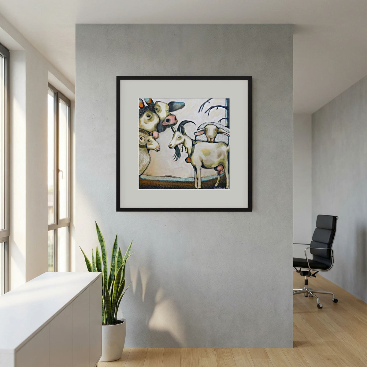 Fine Art Paper Print "Crowded"