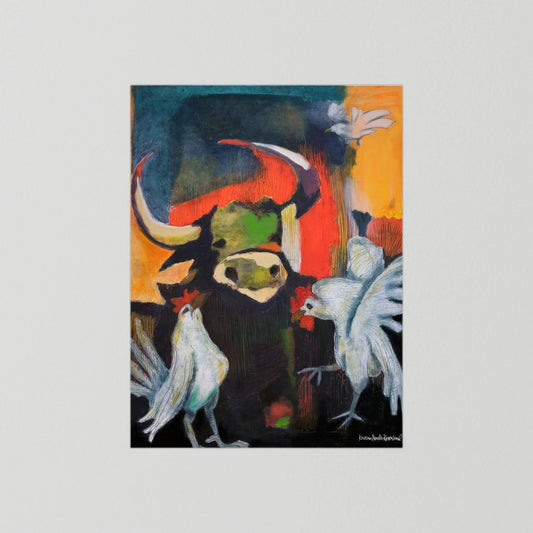 Fine Art Paper Print "I see you"